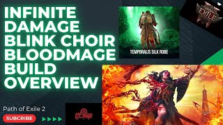 POE2 ||| Blink Choir Bloodmage Build Overview - Infinite Damage (Moderate Budget) - Path of Exile 2