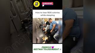 Pizza Mishap: Losing 1500 Calories While Sleeping on a Train!\