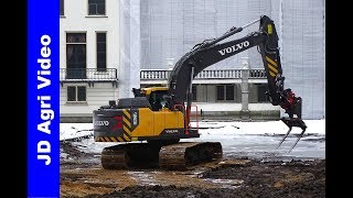 Baggeren Part 1 | Dredging | Volvo EC160EL | Kasteel Staverden | Snow | ten Voorde Terwolde | 2019