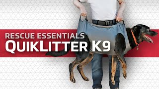 Rescue Essentials QuikLitter K9 | Emergency Gurney