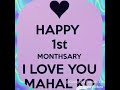 Happy first monthsary mahal ko#25 (ALVIN&CANDY)