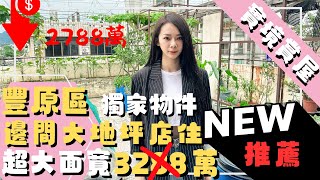 ❇️【降價】『透天別墅』2788萬豐原區｜全世界🌍只有我在賣｜臨路大面寬邊間店住｜看板本人｜國道四號旁｜潭雅神豐原張菀予｜豐原房仲｜台中房地產｜張菀予0983020367