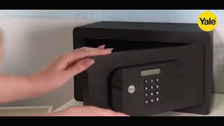 Yale High Security compacte kluis - YSEB/200/EB1 video 1