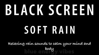 10 hours of rain Sounds Night rain Sounds for Deep Sleep \u0026 Relaxation | dark screen | ASMR rain