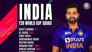 india announced t20 world cup squad 2022#cricket #viral #shortvideo