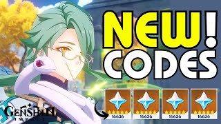 NEW WORKING CODES FOR GENSHIN IMPACT REDEEM CODES 2023 | GENSHIN IMPACT CODES 2023 #genshinimpact