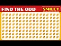 Find the Odd Emoji Out - Smiley Edition 😃😕😂 | Fun Emoji Puzzle! | QuickQs