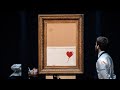 Banksy Shredded Painting Sells for Record $25 Million at Auction