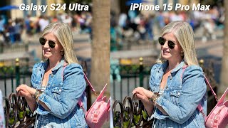 Galaxy S24 Ultra vs iPhone 15 Pro Max Camera Test AFTER Update (Daytime)