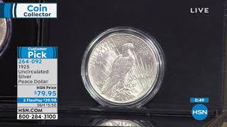 1925 Uncirculated Silver Peace Dollar