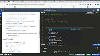 CodeSignal - containsCloseNums -Javascript