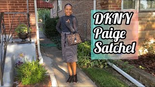 DKNY Paige Leopard Satchel (My Grandmother’s Handbags Series)