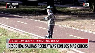 Así arrancaron las salidas recreativas en la Ciudad