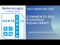 Commento al Punteggio Equalizzato Test TOLC Medicina - Sessione Aprile 2023