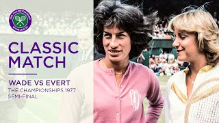 Chris Evert vs Virginia Wade | Wimbledon 1977 Semi-final | Full Match