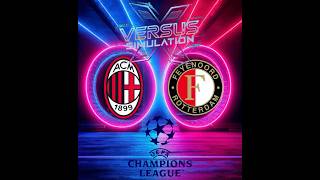 AC Milan 🆚 Feyenoord | Thrilling Champions League Showdown! 🏆🔥