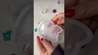 Second Squishmallow resin keychain!  ASMR relaxation! 🤩✨ #squishmallows #asmr #resin #craft #art