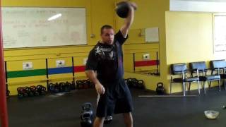 48kg(The Beast)Kettlebell Snatches | FIREBELLZ | Albuquerque, NM