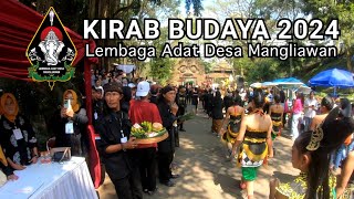 Kirab Budaya Giat Bersih Desa Mangliawan 2024