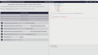 Intermediate Algorithm Scripting: Convert HTML Entities