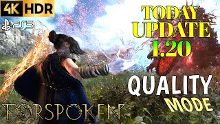 Forspoken Update 1.20 Patch PS5 | Forspoken Quality Mode Gameplay PS5 | Forspoken Update Today 1.20