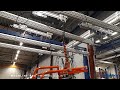 lifting crates boxes crate lift with pneumatic balancer movomech mechline pro™