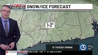 Technical Discussion: First Alert Weather Days for snow, an icy mix, also heavy rain