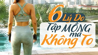 6 nguyên nhân tập mông hoài không to -Lý do cơ không phát triển #workoutwithhan #BootyWorkout