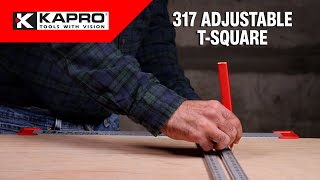 317 ADJUSTABLE T-SQUARE