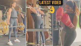 Actress Samantha Latest Workout Video | Daily Culture