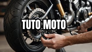 Comment bien graisser sa chaine de moto ? - TUTO