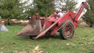 Farmall F 20 with McCormick 2ME corn picker