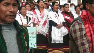 Public Rally Against Indo -Myanmar Border Fencing \u0026 Scrapping of FMR/Tobu HQ