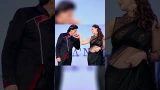 Shahrukh Khan Madhuri Dixit Romance On Stage | Are Re Are Re Kya Hua | Srk | Madhuri Dixit | Stylish