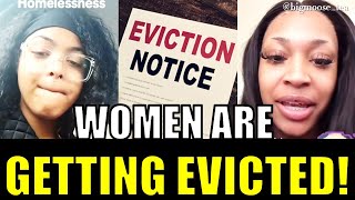 Women are GETTING EVICTED! Part 4!  Winter is HERE!