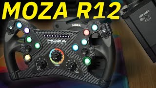 The ONE PROBLEM the Moza R12 has | Moza R12 Direct Drive and KS Steering Wheel Review