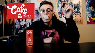 DELTA 8'S BEST DISPOSABLE CART?!|CAKE DELTA 8 LEGAL THC|