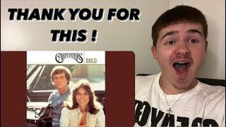 TEENAGER REACTS TO | Carpenters - Solitaire | REACTION !