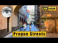 Prague streets walking tour: Wenceslas Square, Old Town Square 🇨🇿 Czech Republic 4k HDR ASMR