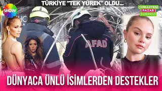 Dünyaca ünlü isimlerin deprem yardımları..