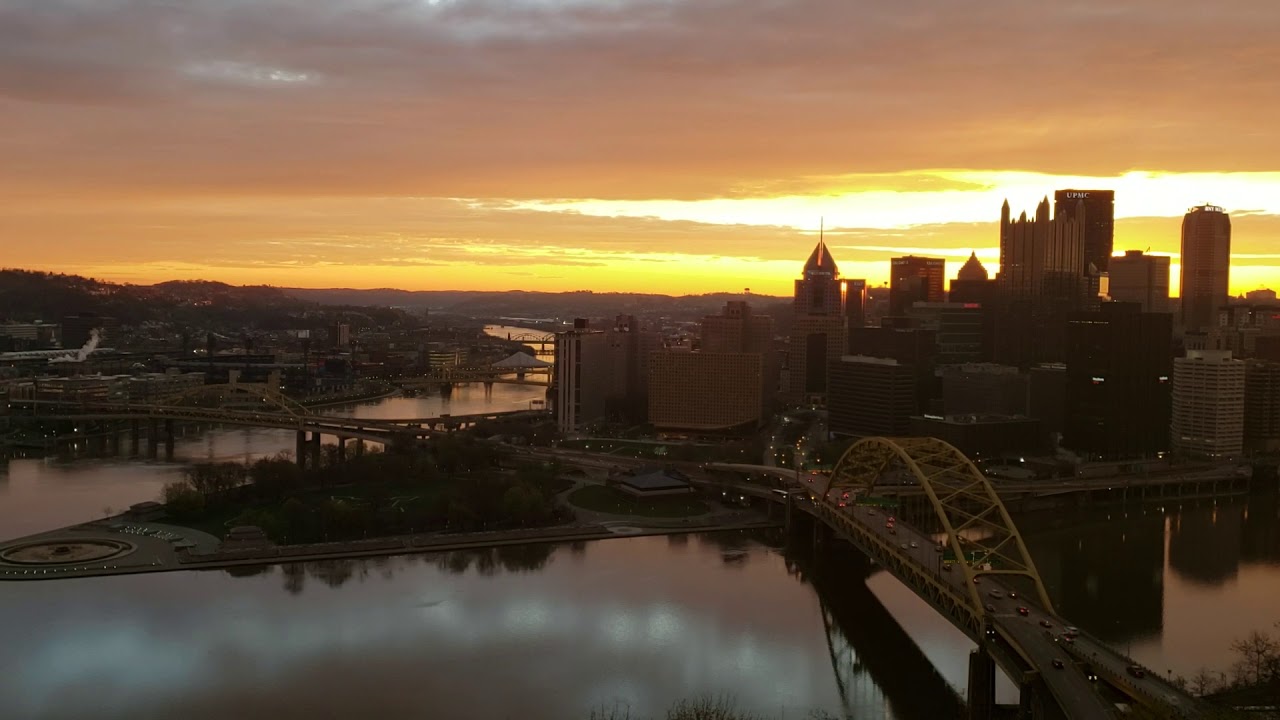 Pittsburgh Timelapse Sunrise! - YouTube