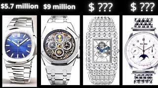 Most Expensive watches in The world || comparison