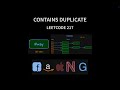 Contains Duplicate - Leetcode 217 | 3 Methods