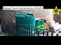 JoJo Water tank installation