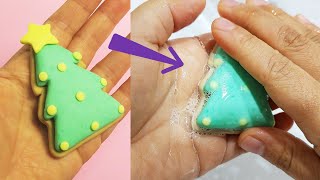 클레이가 비누로? 크리스마스 비누 만들기   how to make Christmas soap clay