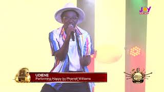 Udiene performs 'Happy' by Pharrell Williams - Cues and Lyrics freestyle
