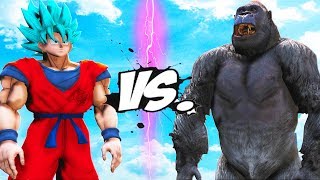 GOKU VS KING KONG - EPIC BATTLE