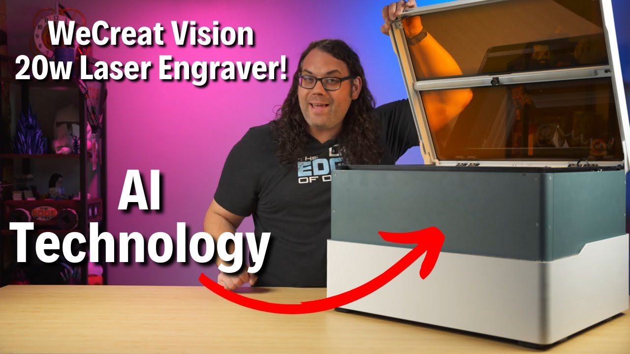 The Wecreat Vision A Laser Engraver That S Easy To Use And Safe Youtube