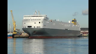 Christening of CLDN Ro Ro Vessel Celine at Dublin Port