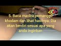 tutorial mendirikan keris. cara mendirikan keris tanpa warangka